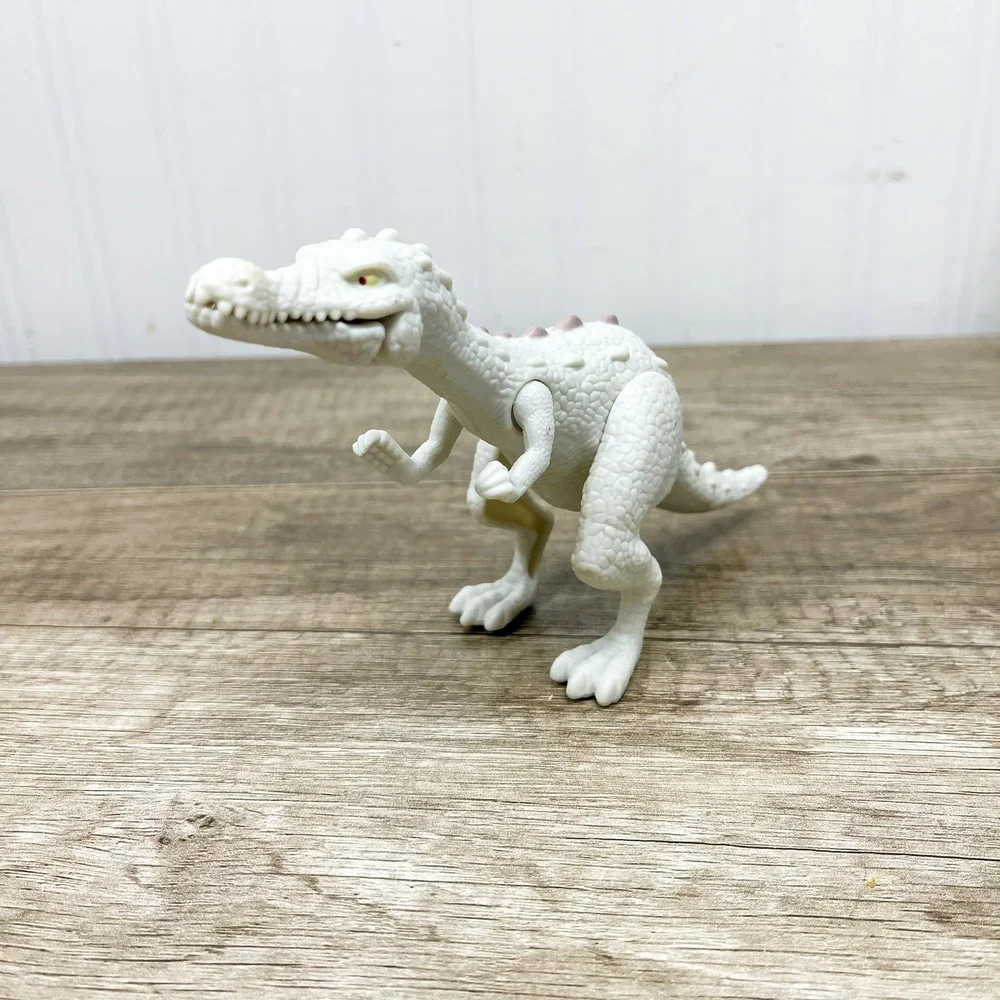 Ice Age McDonald's Rudy Dinosaur Toy 2009 Dawn of the Dinosaurs White Figure